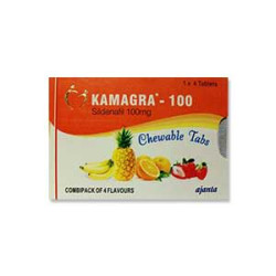 Kamagra Chewable 100mg (Sildenafil Citrate)